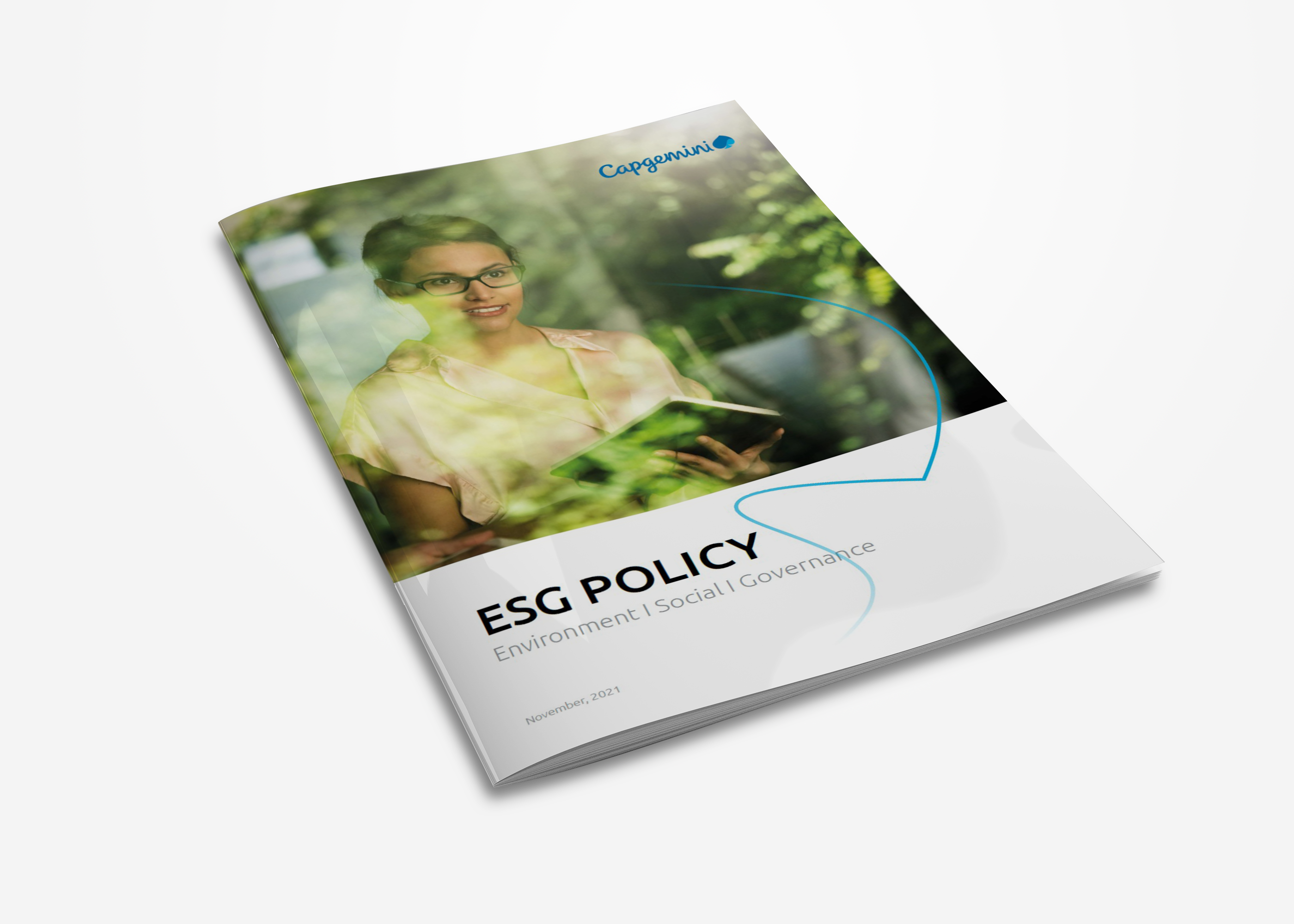 2021 ESG Policy cover page magazine)
